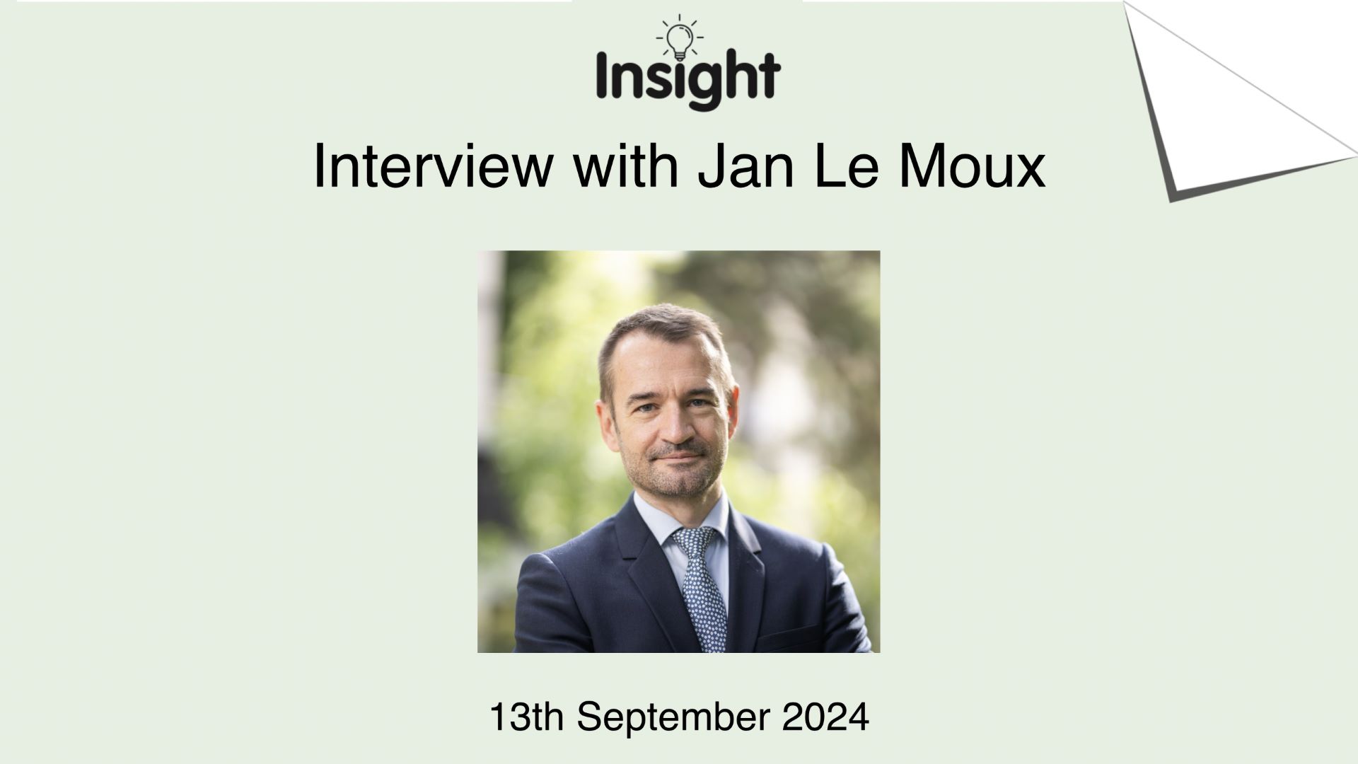 Two Sides Insight – Interview With Jan Le Moux, Copacel & Campaign Lead, Two Sides France